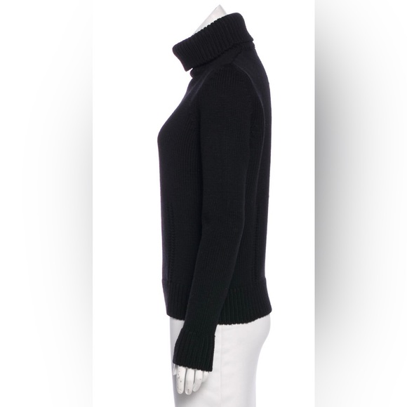 Celine rib knit turtle neck sweater size Large - Picture 2 of 3
